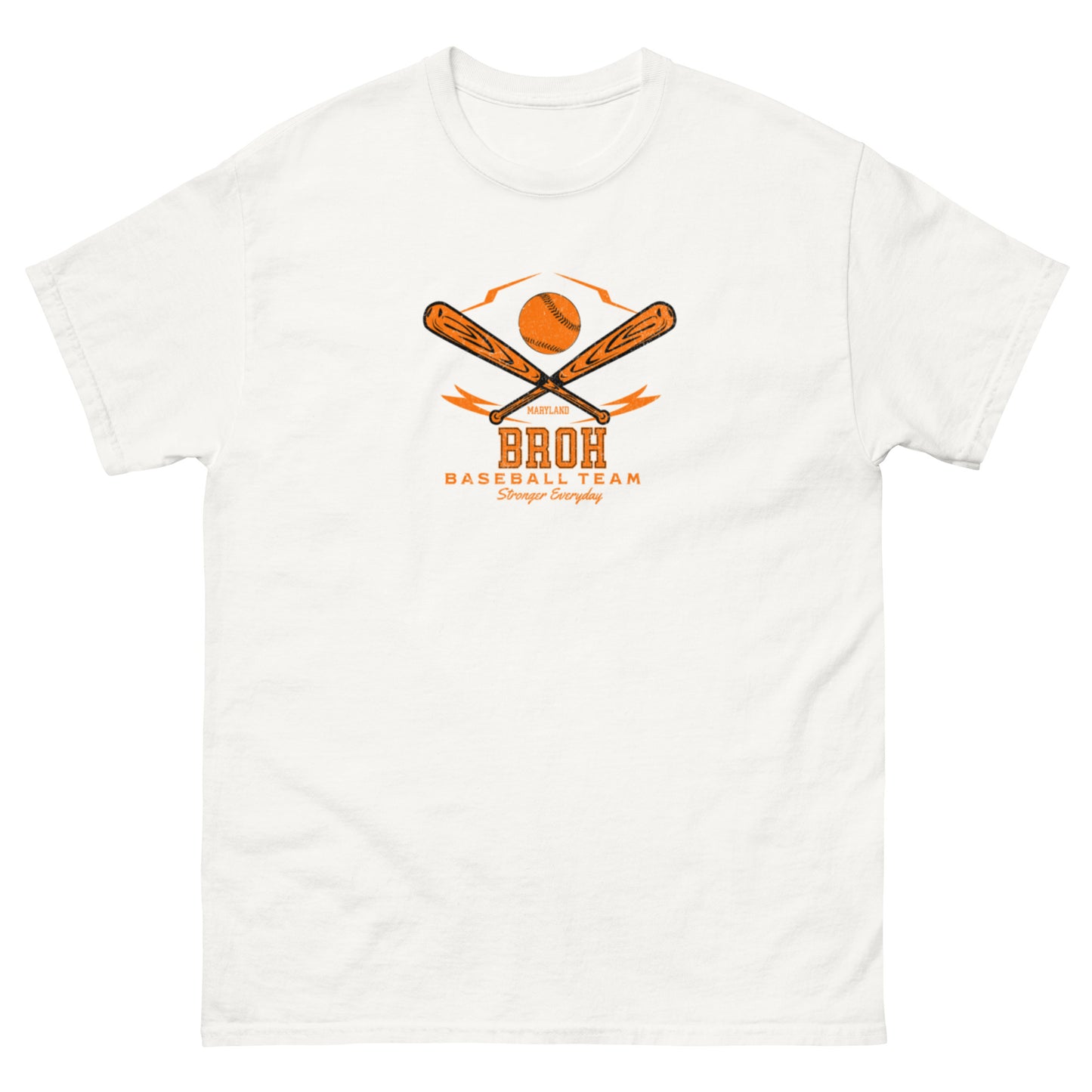 Broh Electric Orange classic tee