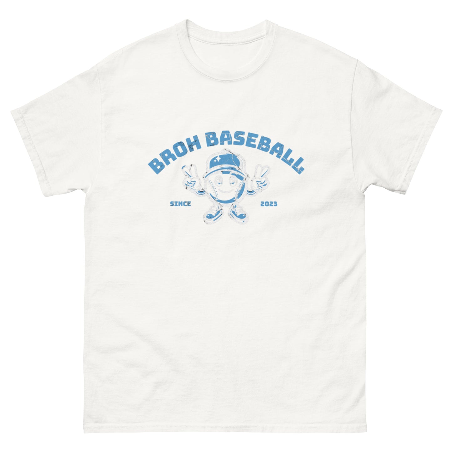 Broh Peace Carolina Blue classic tee